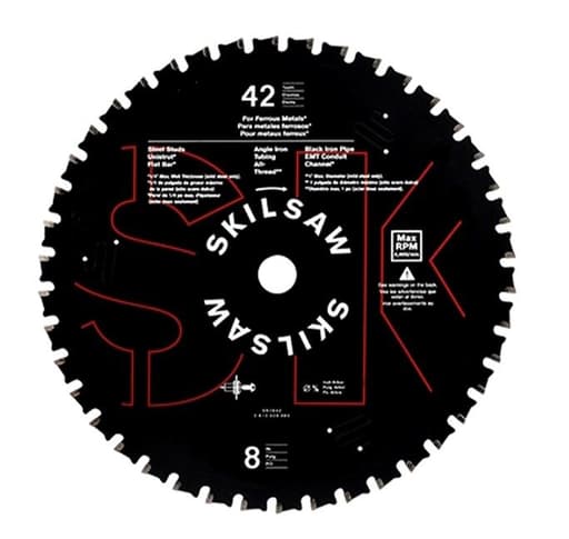 8 IN. X 42T Dry Cut Metal Blade