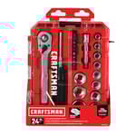 3/8-in Drive 6 Point SAE Mechanics Tool Set