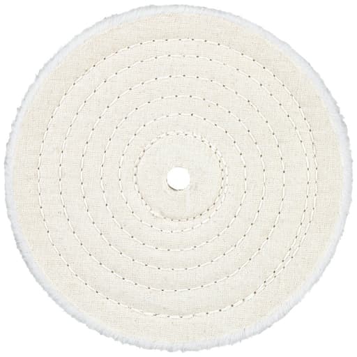 Polishing pad (6 in, center-mount, cotton)