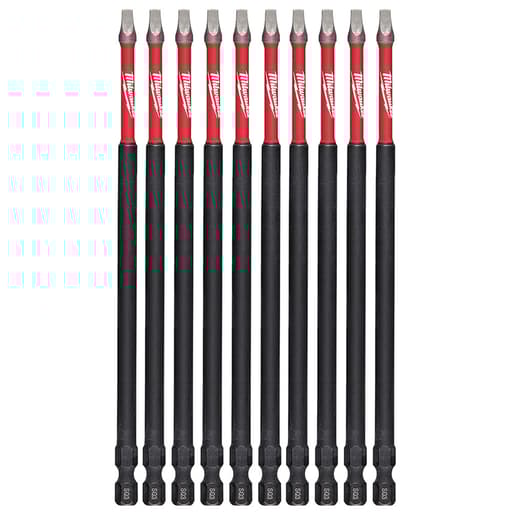 SHOCKWAVE 6" Impact Square Recess #3 Power Bits
