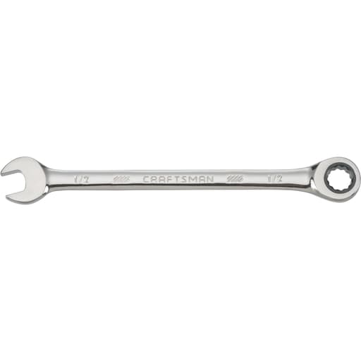 1/2 in 12 Point SAE Ratcheting Wrench
