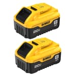 20V MAX 8Ah Battery (2-Pack)