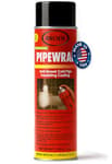 PipeWrap Pipe Insulation Spray Foam for Hard-to-Reach Areas, Fittings & Valves, Anti-Sweat Pipe Coating Spray, Stops Condensation Buildup & Prevents Dripping in Plumbing, HVAC & Refrigeration