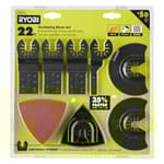 Assorted Oscillating Blade Set (22-Piece)