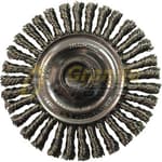 4" Stringer Bead Twist Wire Wheel