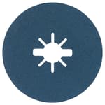 X-Lock Fiber Discs 4-1/2" 100-Grit, 25-Pack