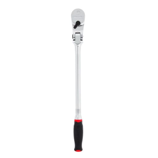 1/4 in Drive Comfort Grip Long Flex Head Ratchet