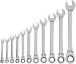 SAE Ratcheting Combination Wrench Set