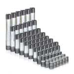 Inc - 3/4 inch x 66 Industrial Steel Galvanized Pipe Assorted Pack – Includes 3/4" Galvanized Threaded Pipe Nipples and Fittings, Perfect for DIY Home Furniture, Decor, and Shelving