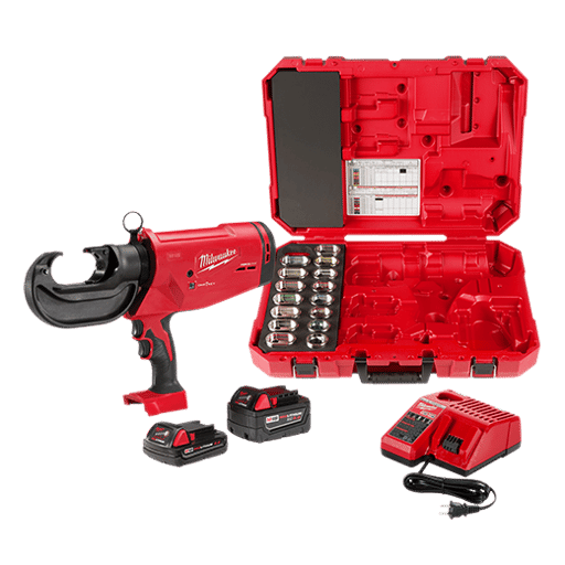 M18 FORCE LOGIC 750 MCM Crimper Kit with EXACT #6 – 750 MCM Cu Dies