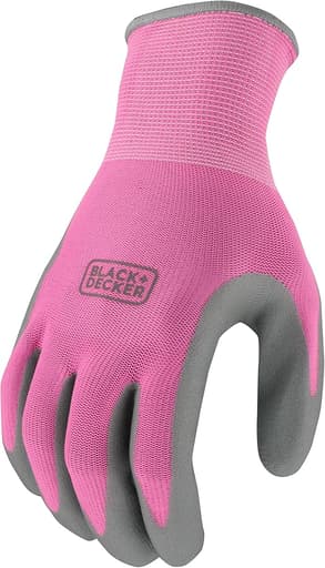Pink Ladies Foam Nitrile Grip Glove