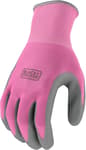 Pink Ladies Foam Nitrile Grip Glove