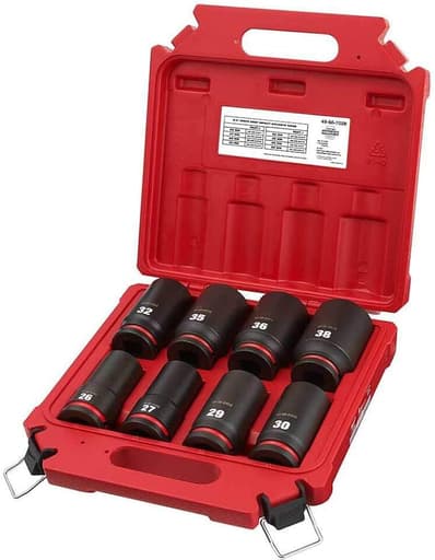 Impact Duty 3/4" Drive 6 Point Socket Set
