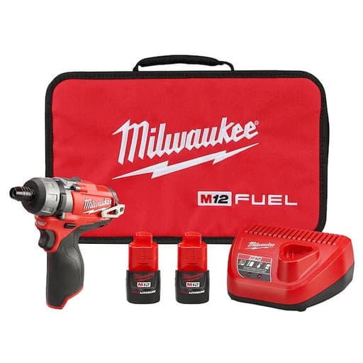 M12 FUEL 1/4" Hex 2-Speed Screwdriver Kit