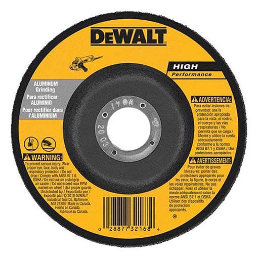 HP Aluminum Grinding Wheel Type 27