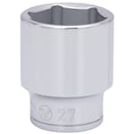 1/2 Dr 6-Point Shallow Socket