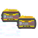 FLEXVOLT 20V/60V MAX 9Ah Battery (2 Pack)