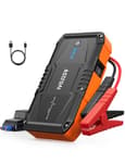 S8 Car Battery Jump Starter, 1500A Peak Car Jumper Starter Battery Pack for Up to 6.0L Gas & 3.0L Diesel Engines, 12V Portable Jump Box with 3 Modes Flashlight and Jumper Cable