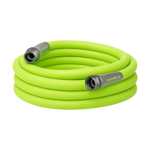 Garden Hose 5/8 in. x 25 ft., Lightweight All-Weather Water Hose, Durable and Flexible, Leak-Free Connections