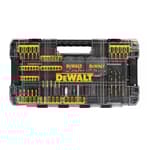 100 Pc. Flextorq Impact Ready Screwdriving Bit Set With Toughcase+ System