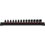 14 pc Impact Metric 6 Point Socket Set
