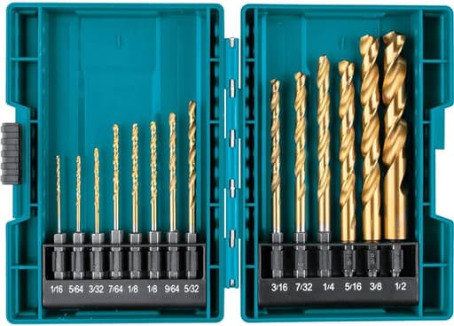 Impact GOLD 14 Pc. Titanium Drill Bit Set
