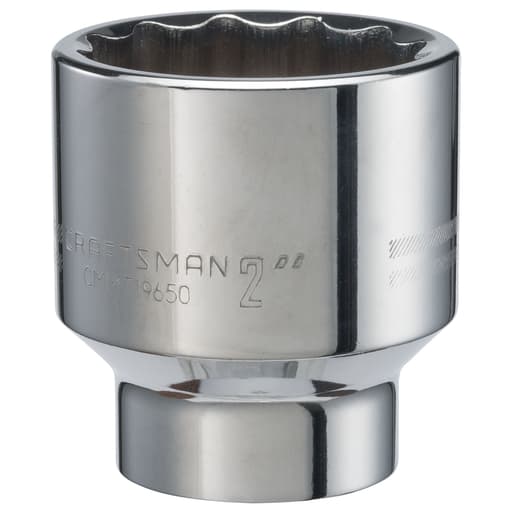 3/4-in Drive 2-in 12 Point SAE Shallow Socket