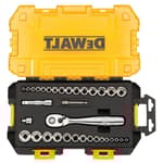 1/4 in. and 3/8 in. Drive Ratchet & Socket Set (34-Piece)