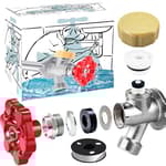 Outdoor Faucet Repair Kit, Frost-proof Valve Leak ASSE 1019-A Repair Kit, Anti-Siphon Valve VACVBKX1B Vacuum Breaker Repair Kit, Wall Hydrant Complete Replacement Kit, Hose Faucet Fitting Repair Kit