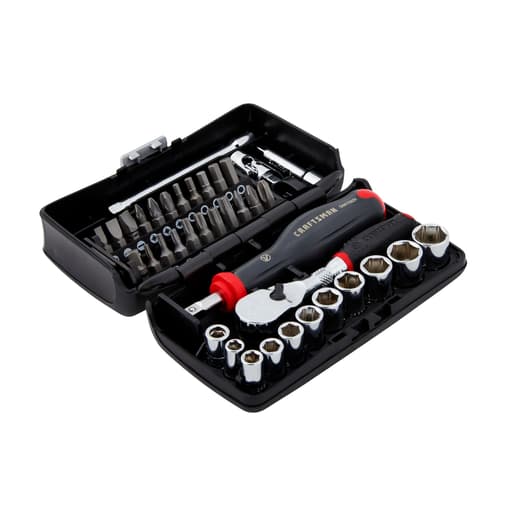 1/4 in Drive SAE 6-Point Tool Set