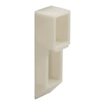 H 3837 2-3/16 In. White Plastic Window Channel Balance Sash Cams