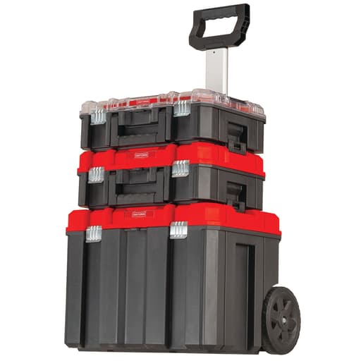 VERSASTACK System Tower With Middle Tool Box And Organizer