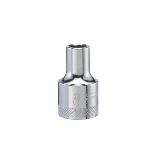 1/2 in drive 8 mm 6-point standard socket