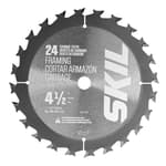 4-1/2 In. 24-Tooth & 40-Tooth Carbide Circular Saw Blade Set