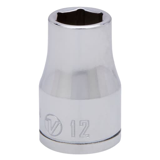 1/2 Dr 6-Point Shallow Socket