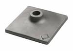 1-1/8 in Hex Hammer Steel Tamper Plate