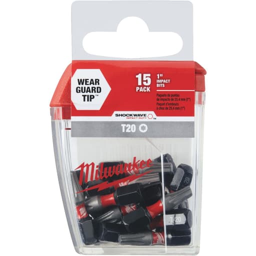 Shockwave Impact Torx T25 Power Bits