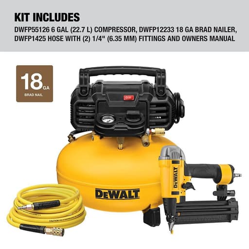 Nailer and Compressor Combo Kit