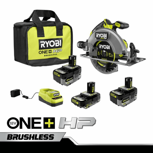 18V ONE+ Lithium High Performance Starter Kit with Free HP Brushless 7-1/4" Circular Saw