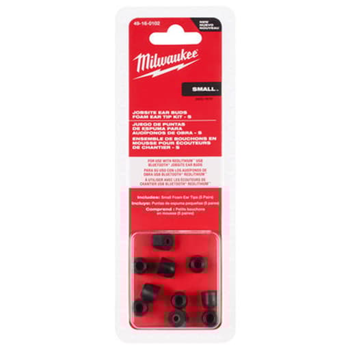 Jobsite Earbuds Foam Ear Tip Kit - S