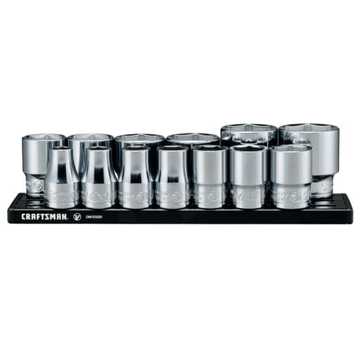 1/2 in Drive SAE 6-Point Socket Set (13 pc)