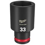 Impact Duty Socket 1/2 Drive 33MM Deep 6 Point
