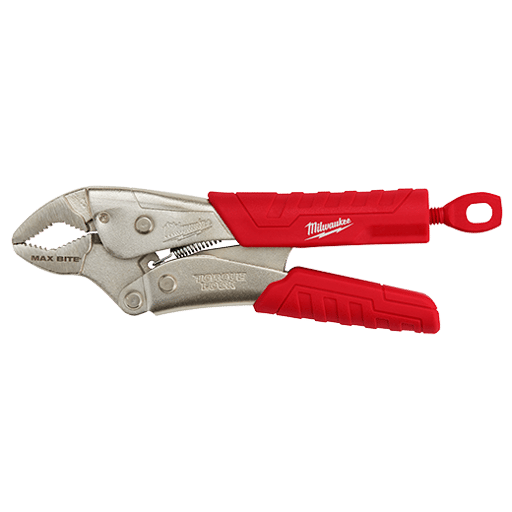7" Curved Jaw Locking Pliers with Grip