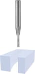 Solid Carbide 2-Flute O-Flute Bit (1/8 in. diameter)