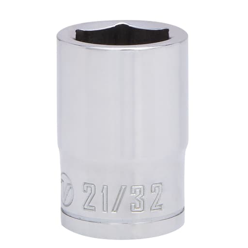 1/2 Dr 6-Point Shallow 21/32