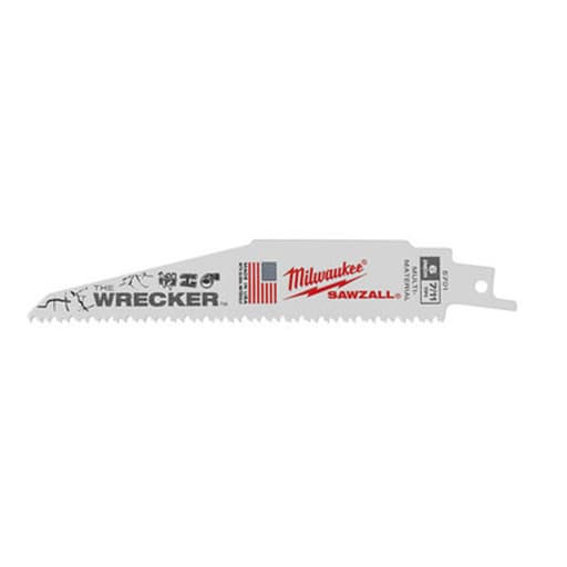 WRECKER Multi-Material SAWZALL Blade 6" 7/11TPI Bulk 25
