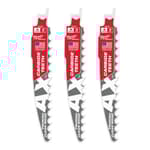 The AX with Carbide Teeth for Pruning & Clean Wood SAWZALL Blade 3PK