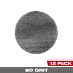 3 Inch 80 Grit Mesh Sanding Discs with POWERGRID Tear Resistant Mesh