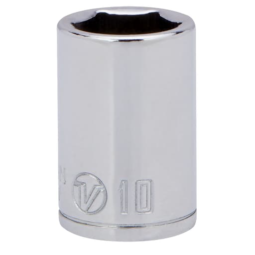1/4 Dr 6-Point Shallow Socket