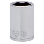 1/4 Dr 6-Point Shallow Socket